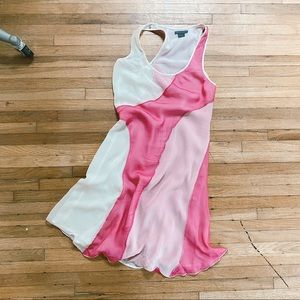 VINTAGE ARMANI delicate silk mini dress